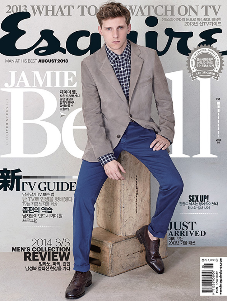 Jamie Bell for Esquire Korea by Eric Guillemain