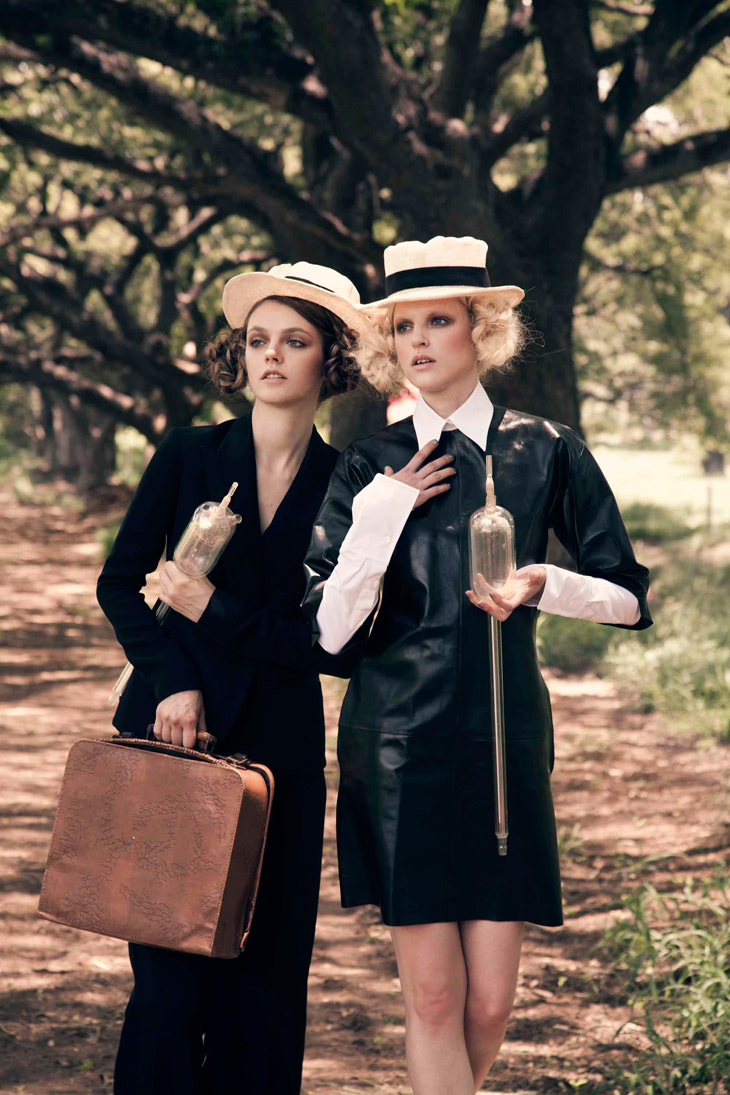 Diana & Elana by Surachai Saengsuwan for L’Officiel Thailand