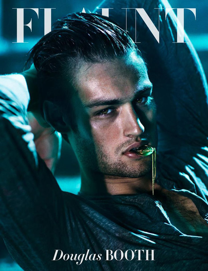 Douglas Booth for Flaunt by Hunter & Gatti