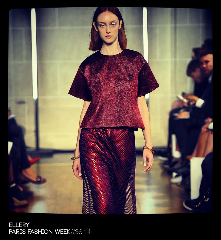 Ellery Spring Summer 2014 Womenswear Collection