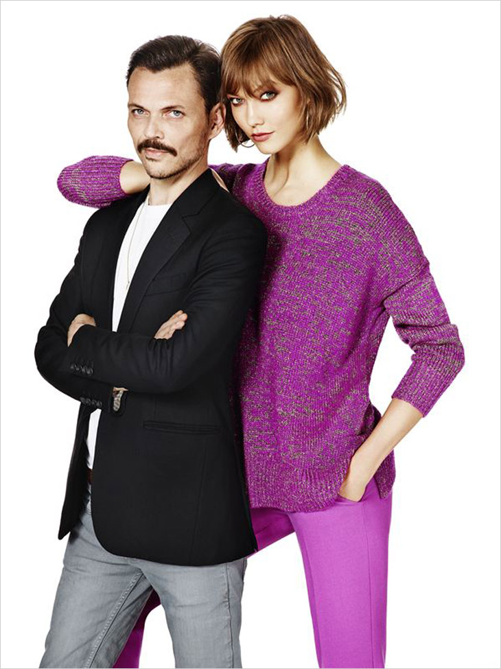 Karlie Kloss and Matthew Williamson for Lindex