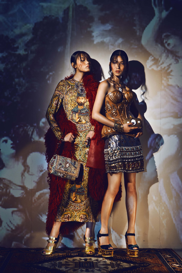 Fall Winter 2013 Collections Through The Eye of Rococo for Marie Claire HK