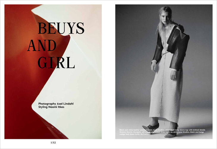 Maud Welzen for Bon Magazine by Axel Lindahl