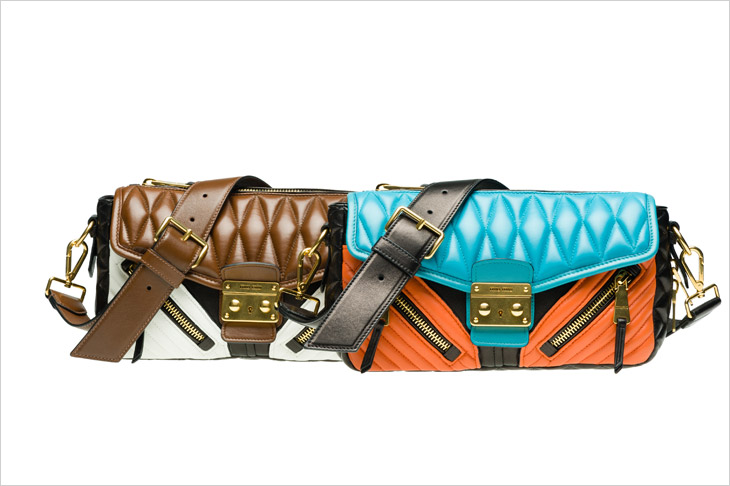 Miu Miu Nappa Biker Bag