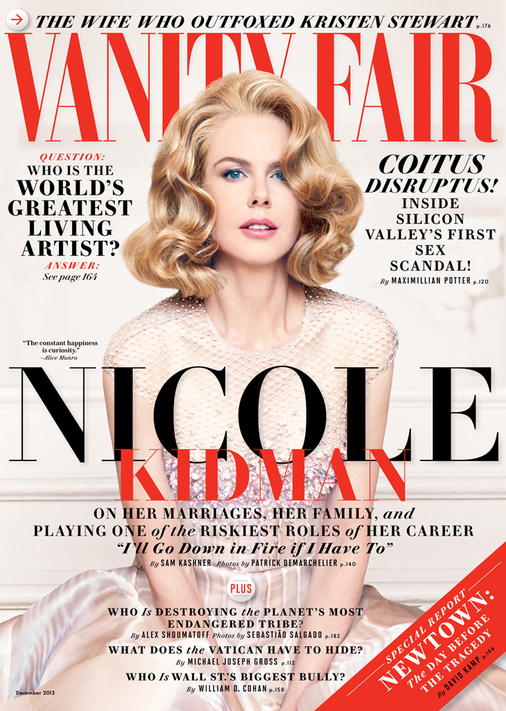 Nicole Kidman for Vanity Fair December 2013