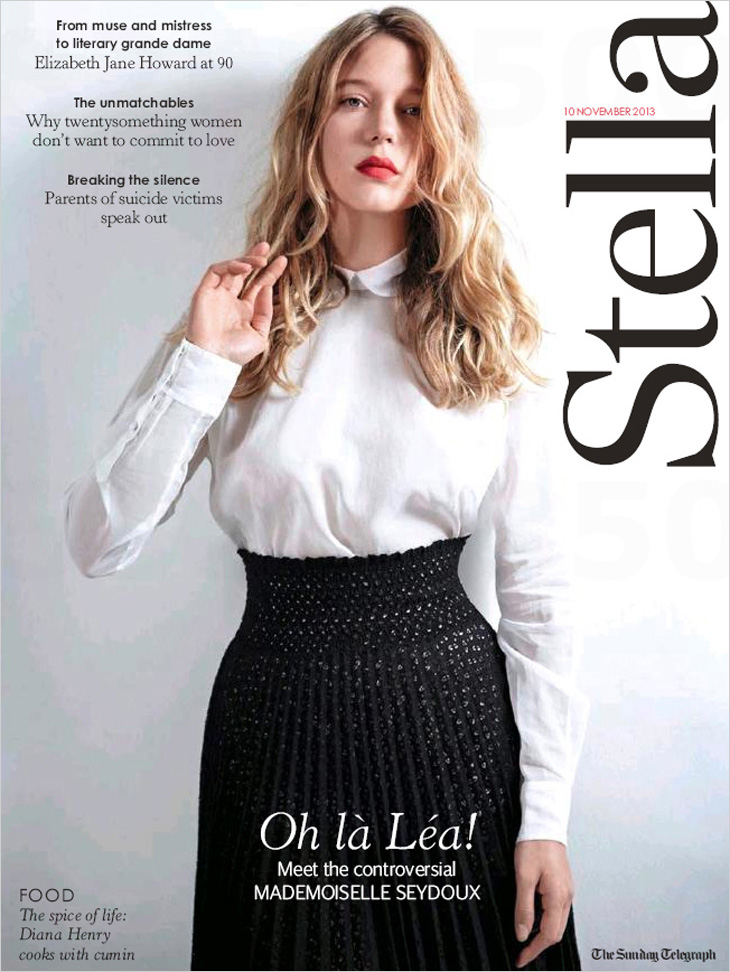 Lea Seydoux makes the case for women's suits