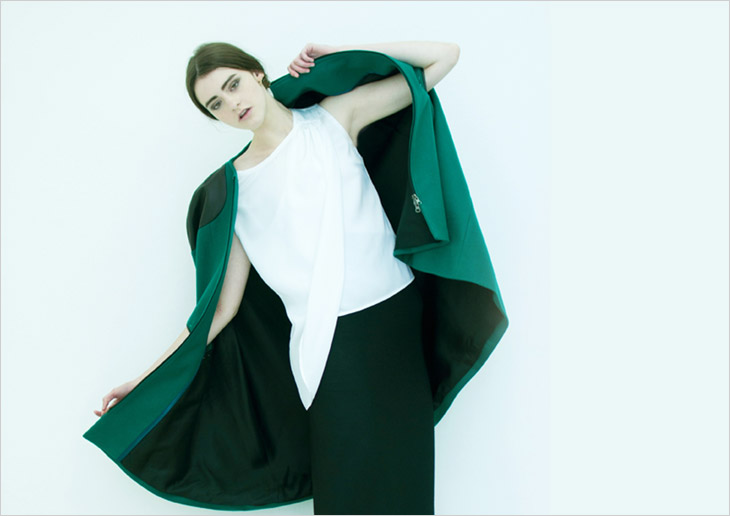 Lucie Nalejvacova for Jiri Kalfar AW13.14 Lookbook