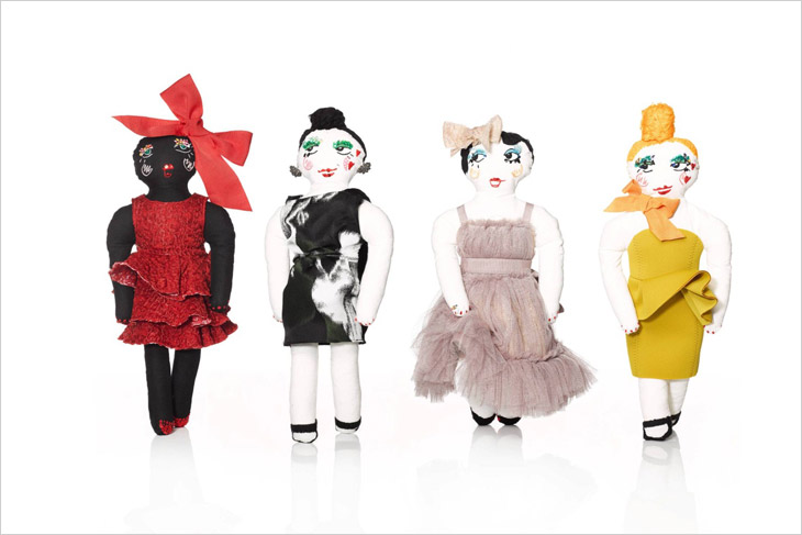 Lanvin Christmas Gifts With “Dessine l’Espoir” Dolls