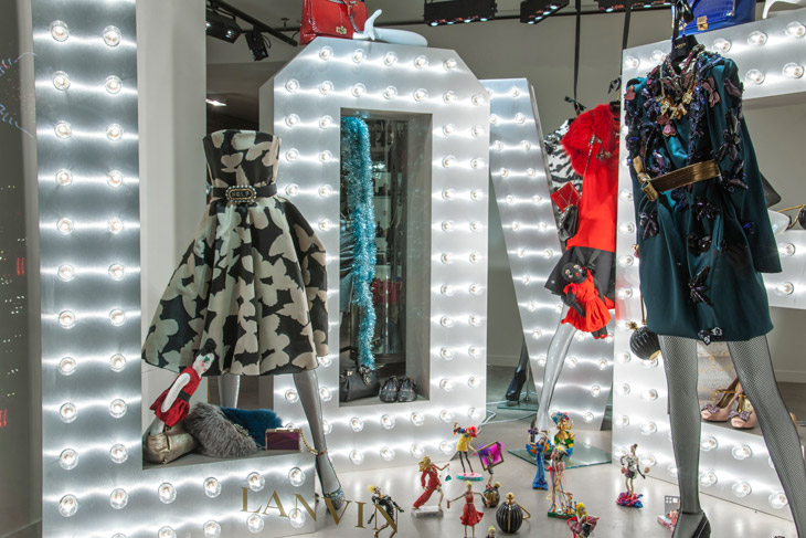 Lanvin Brings in Vegas for Christmas in Paris!