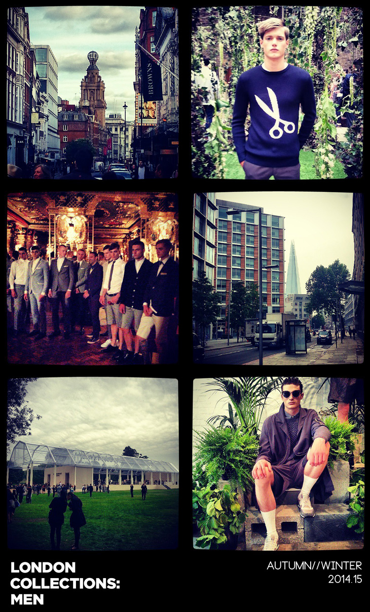 London Collections: Men Schedule AW14