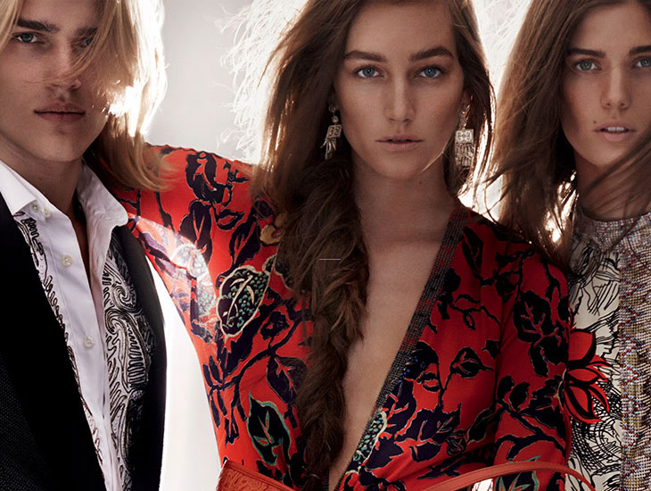 FIRST LOOK: Etro SS14 by Mario Testino