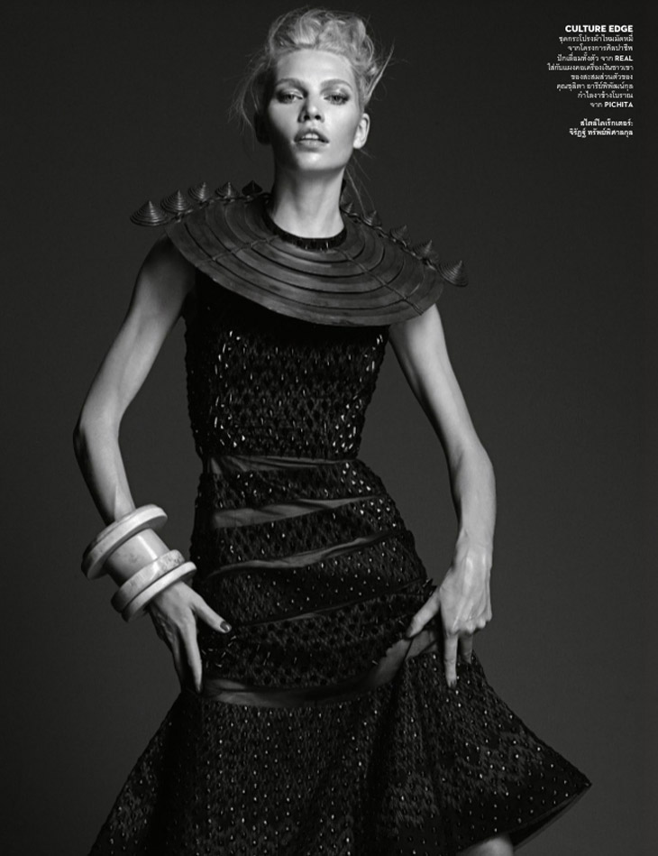 Aline Weber for Vogue Thailand by Nat Prakobsantisuk