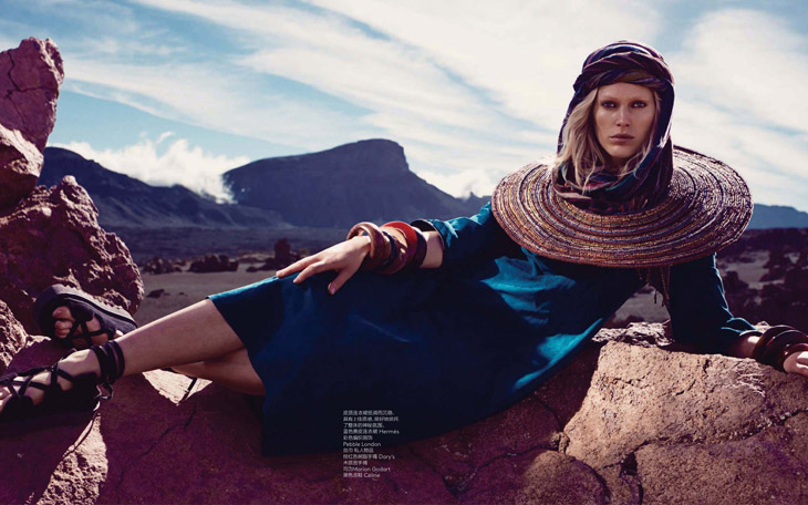 Iselin Steiro for Vogue China by Solve Sundsbo