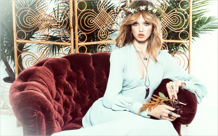 Lindsey Wixson for Maniamania Spring Summer 2014