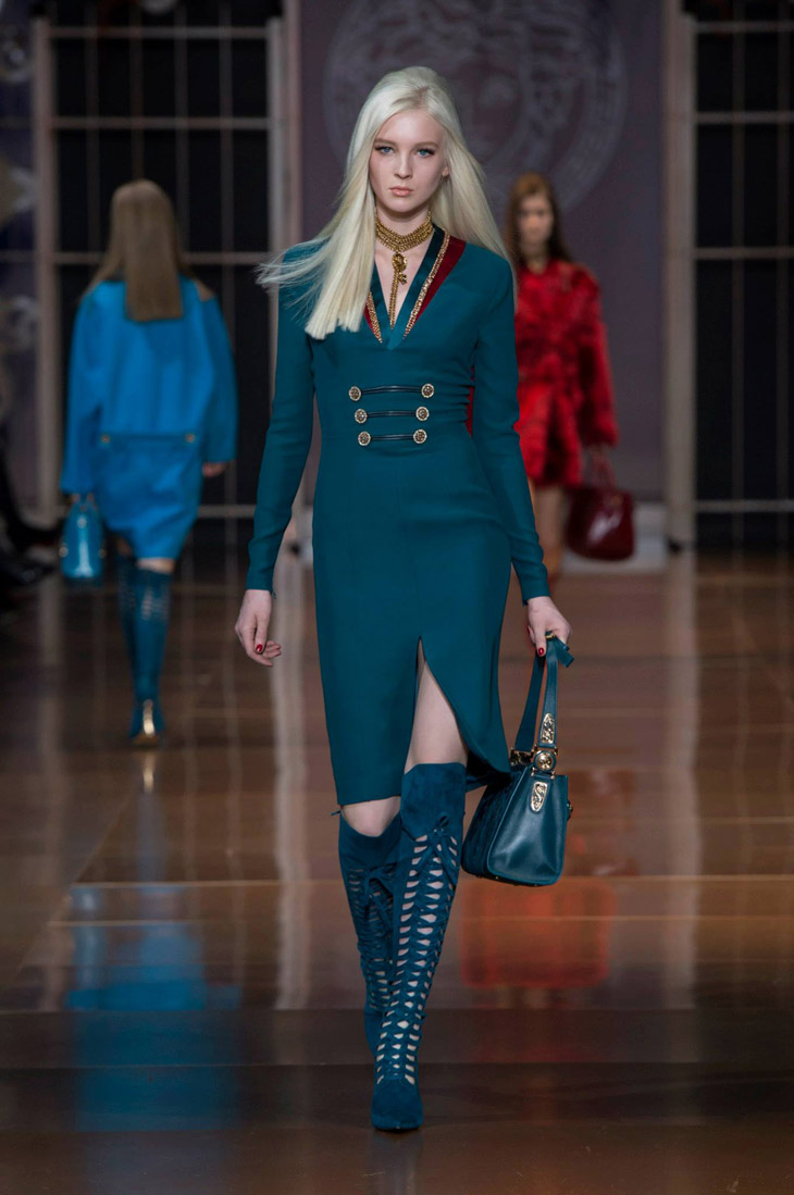 Versace Fall Winter 2014.15 Collection