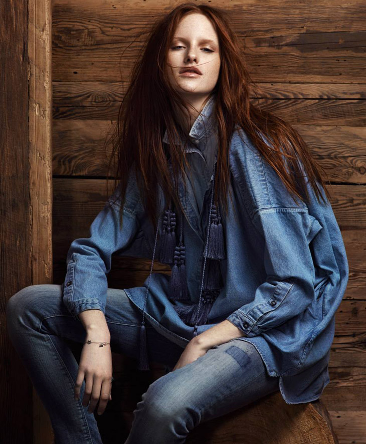 Magdalena Jasek for Harper's Bazaar Poland by Adam Plucinski