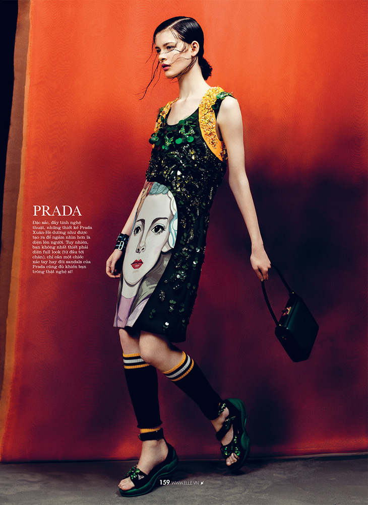 Isabelle Nicolay for ELLE Vietnam by Phuong My & Zhang Jingna