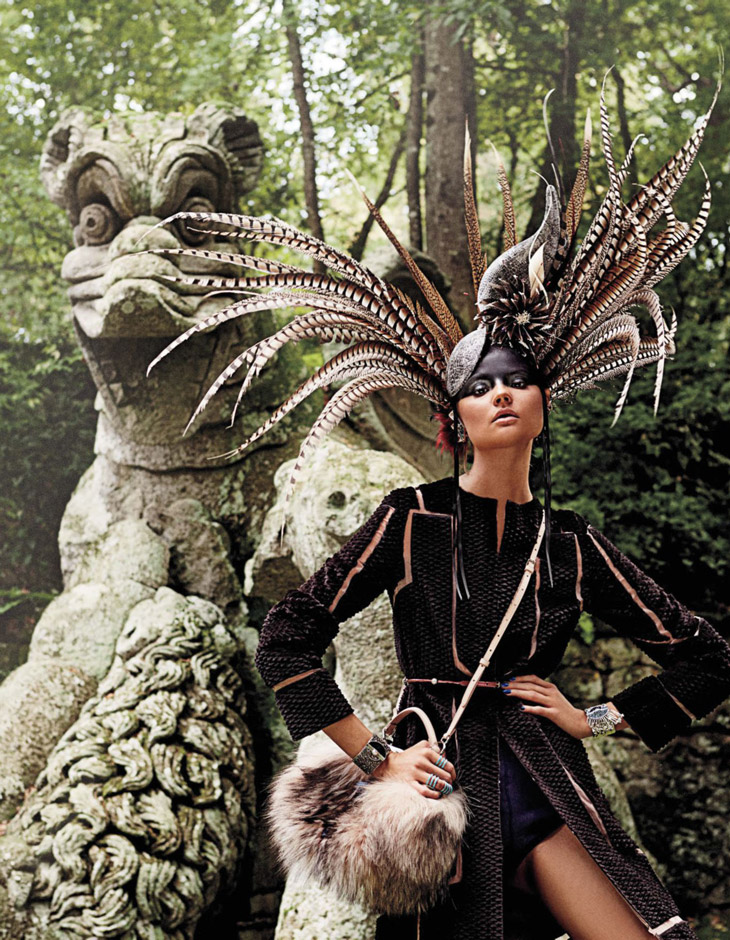 Magdalena Frackowiak for Vogue Japan by Giampaolo Sgura