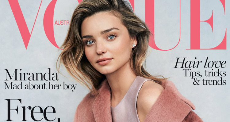 Miranda Kerr for Vogue Australia July 2014