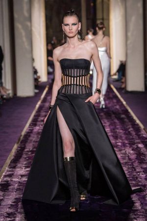 donatella haute sfilata livecoiffure designscene