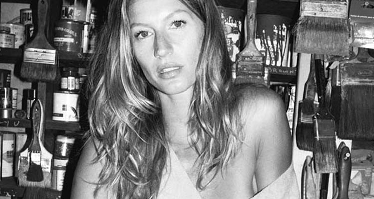 Gisele Bundchen Sans Makeup for Sonia Rykiel