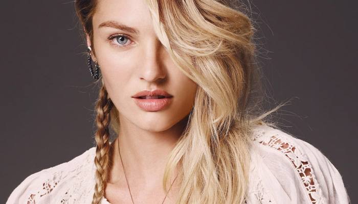 Candice Swanepoel for Free People July 2014