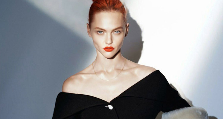 Sasha Pivovarova for Vogue Paris by David Sims