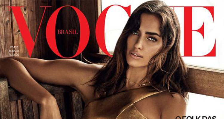 Irina Shayk for Vogue Brazil