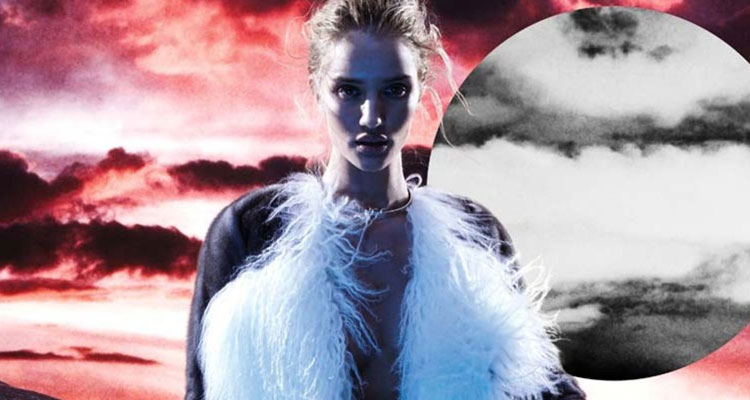 Rosie Huntington Whiteley for Prabal Gurung Fall Winter 2014.15