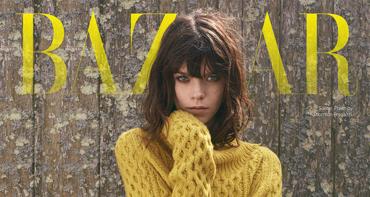 Meghan Collison for Harper’s Bazaar Mexico by Hans Neumann