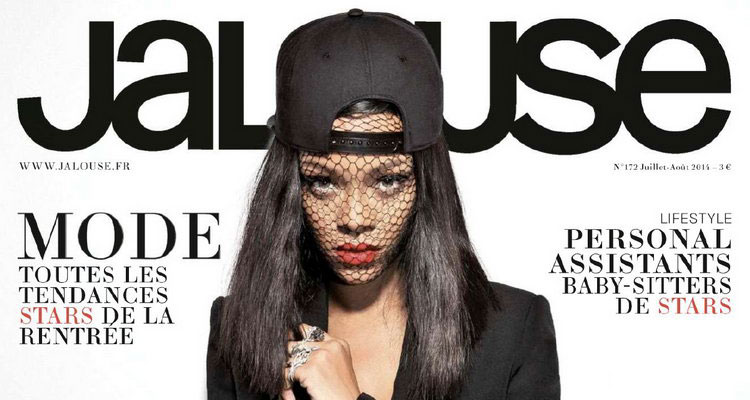 Rihanna in Givenchy for Jalouse Magazine