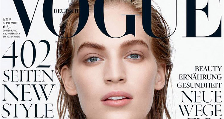 Vanessa Axente for Vogue Germany September 2014