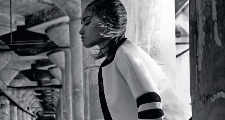 Melodie Monrose for Marie Claire UK by David Roemer