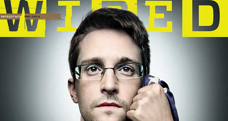 Edward Snowden by Platon for Wired Magazine