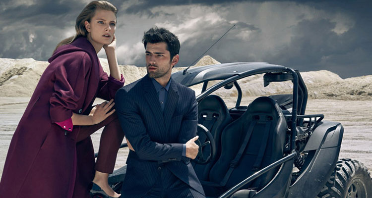Constance Jablonski & Sean O’Pry for Sarar by Koray Birand