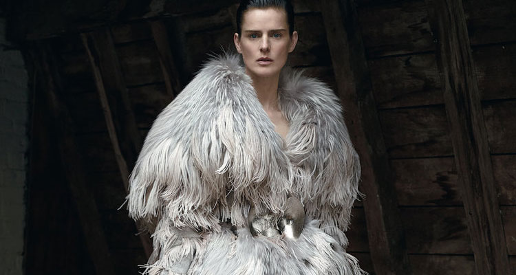 Edie Campbell & Stella Tennant in Alexander McQueen for T Magazine