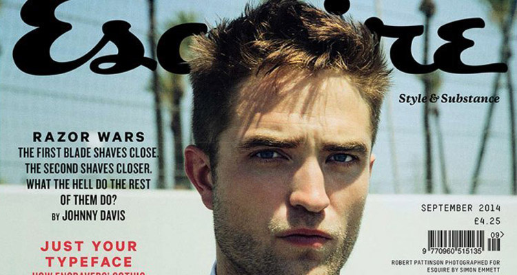 Robert Pattinson for Esquire UK by Simon Emmett