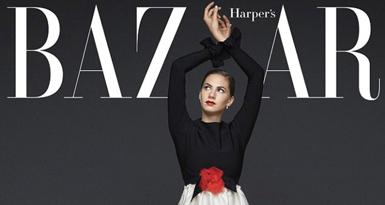 Emma Ferrer for Harper’s Bazaar by Michael Avedon