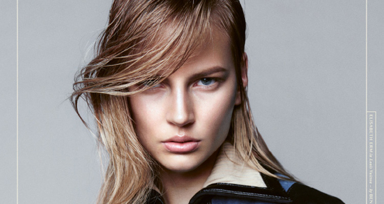 Elisabeth Erm in Louis Vuitton for DANSK