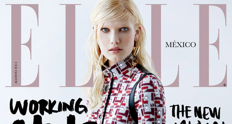 Yulia Terenti for Elle Mexico by Santiago Ruisenor