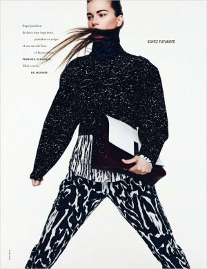 Kasia Struss by Nagi Sakai for Elle France