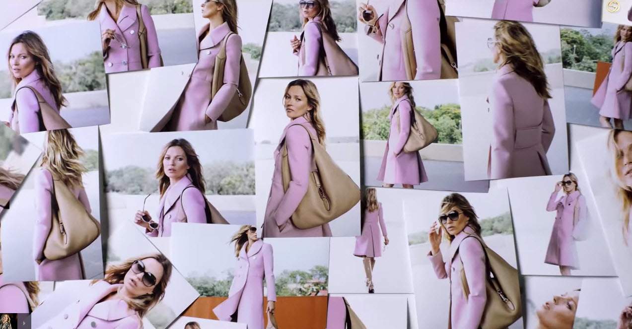 Kate Moss for The Jackie Bag by Gucci