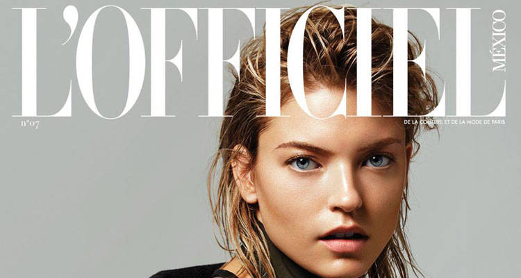 Martha Hunt for L’Officiel Mexico by Christopher Ferguson