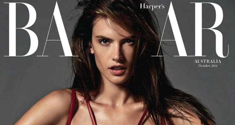 Alessandra Ambrosio by Simon Upton for Harper’s Bazaar Australia