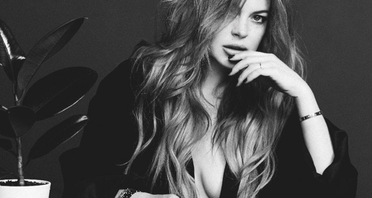 Lindsay Lohan by Alex Sainsbury for WONDERLAND