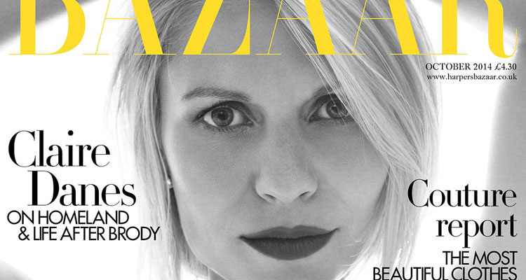 Claire Danes for Harper’s Bazaar UK October 2014