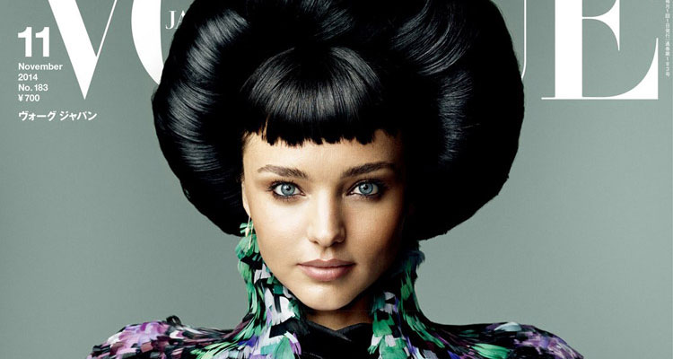 Miranda Kerr for Vogue Japan November 2014