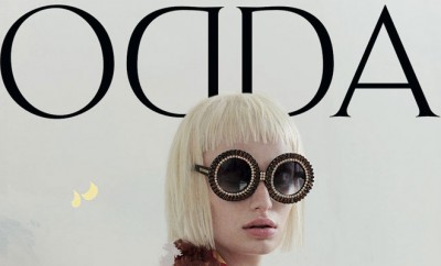 Stephanie Hall in Prada for ODDA Magazine