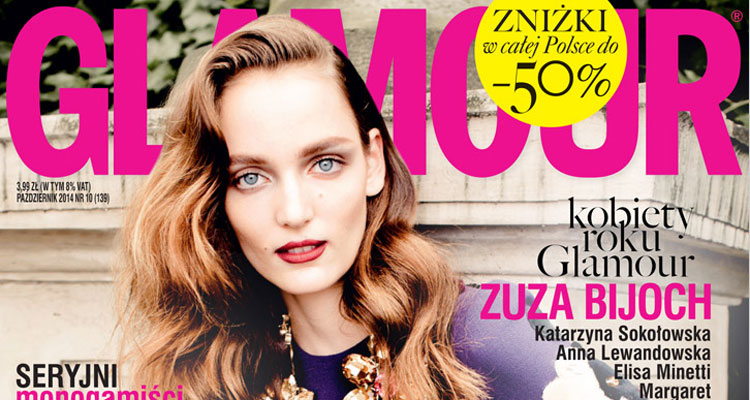Zuzanna Bijoch for Glamour Poland by Artur Wesolowski