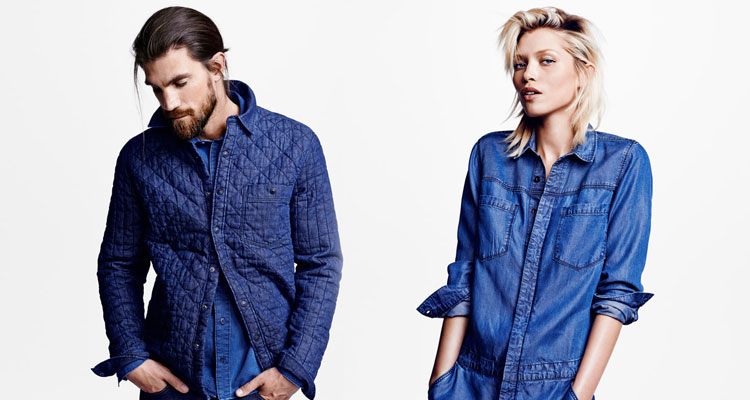 Go green, wear blue with Conscious Denim at H&M